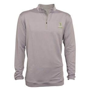 Men's Gray Quarter-Zip Pullover by Original Penguin